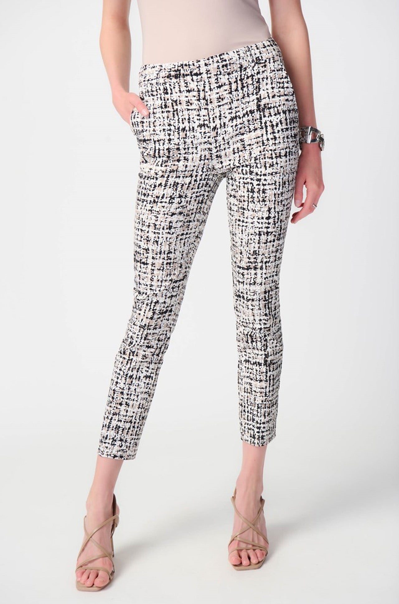 Joseph Ribkoff - Abstract Print Millennium Pull-On Pants
