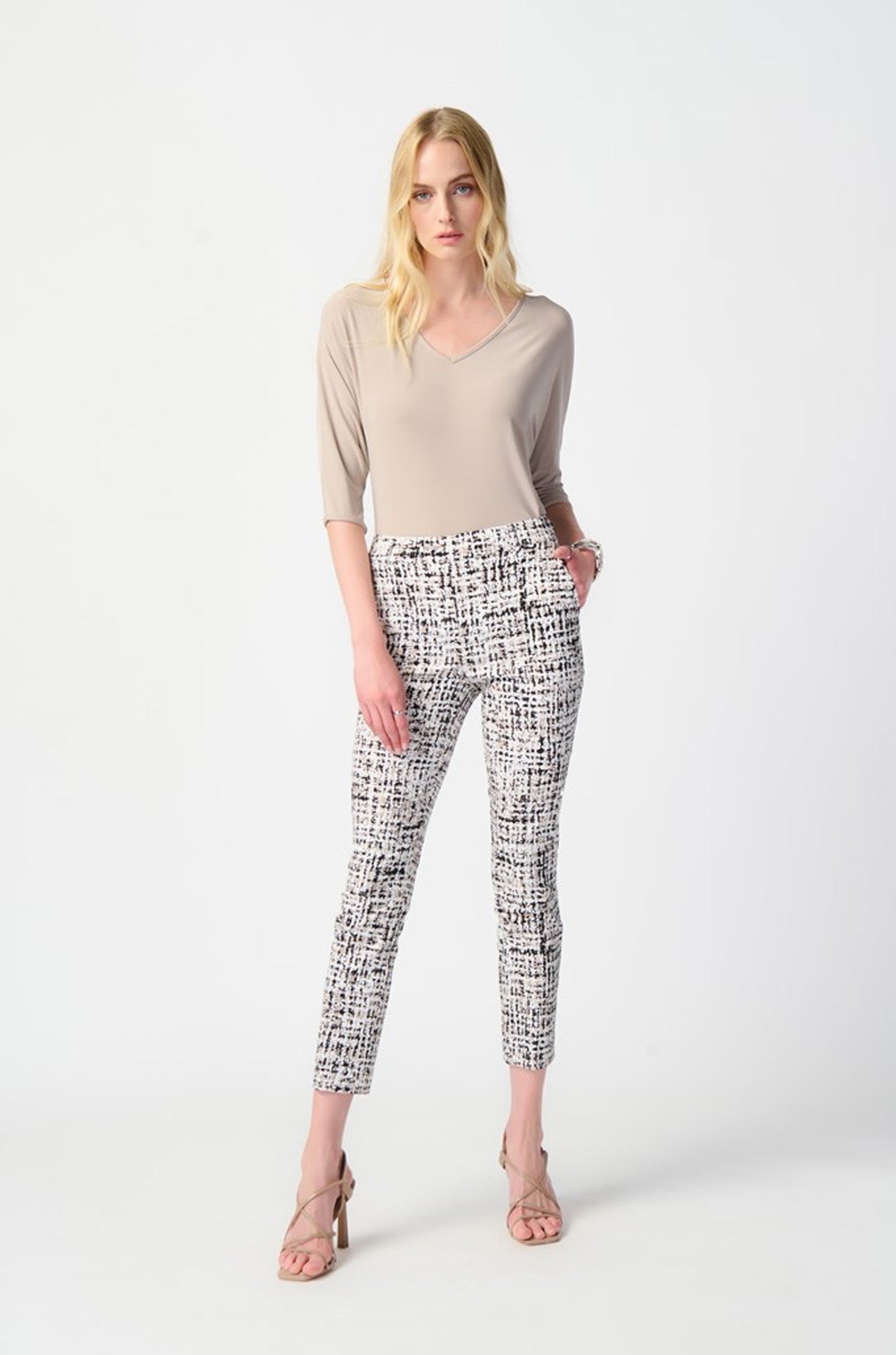 Joseph Ribkoff - Abstract Print Millennium Pull-On Pants