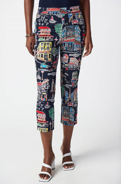 Joseph Ribkoff - Scenery Print Millennium Pull-On Pants