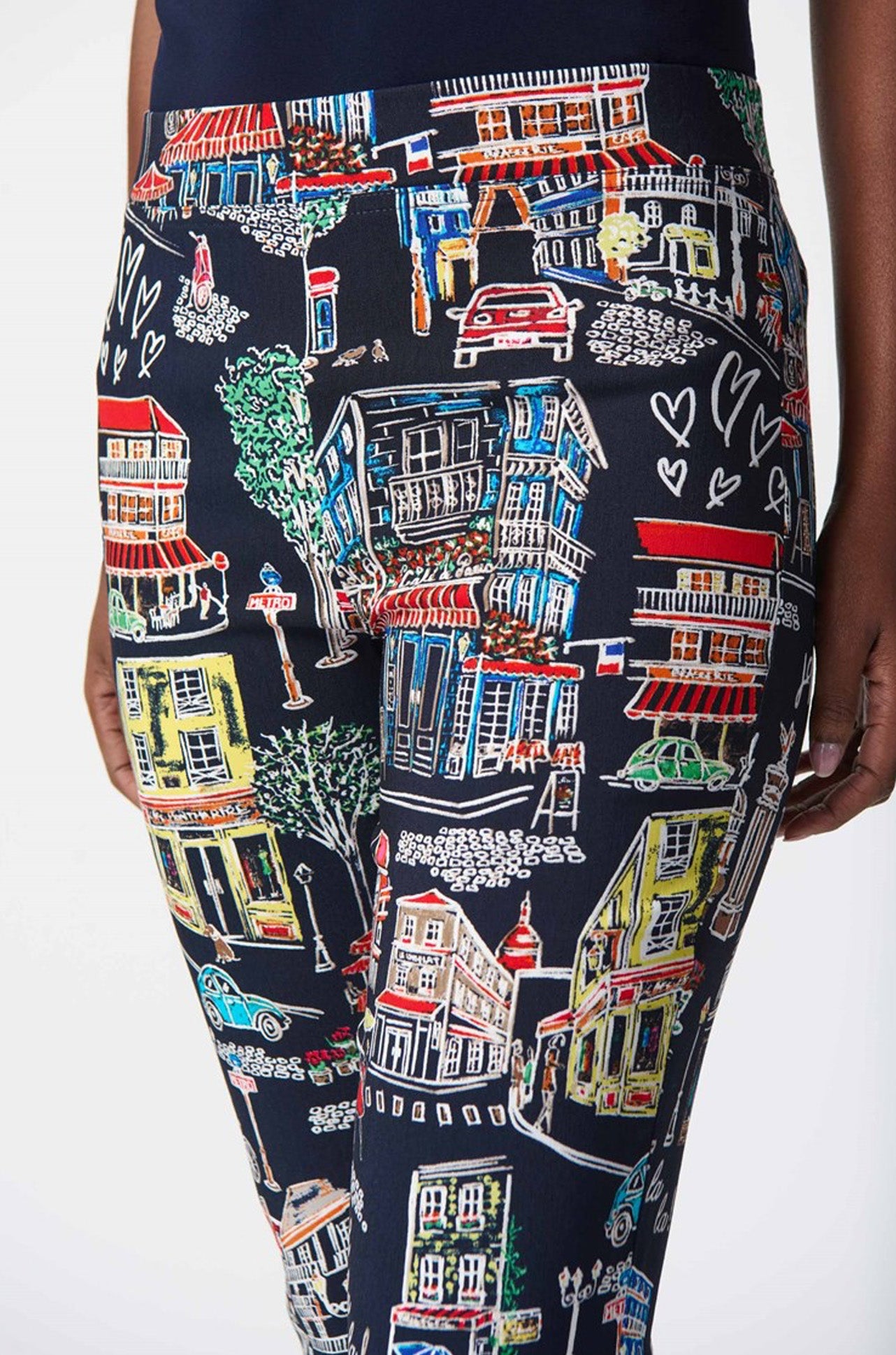 Joseph Ribkoff - Scenery Print Millennium Pull-On Pants