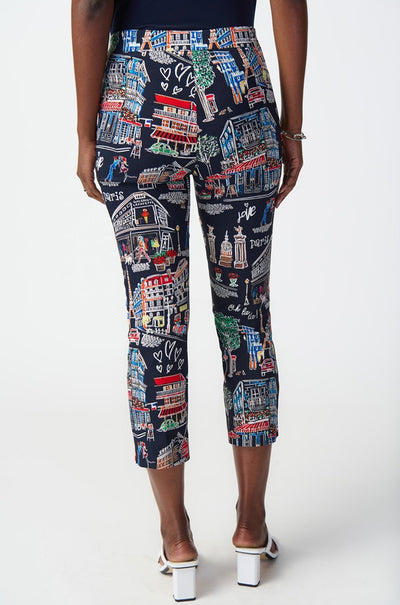 Joseph Ribkoff - Scenery Print Millennium Pull-On Pants