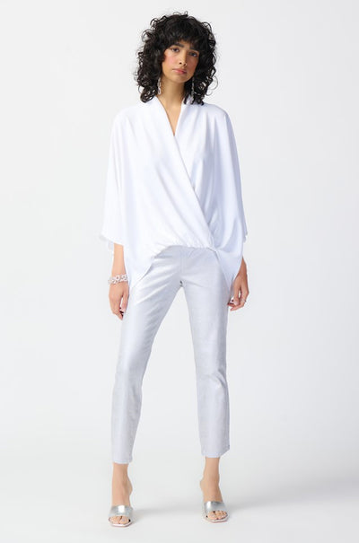 Joseph Ribkoff - Metallic Animal Print Pull-On Pants