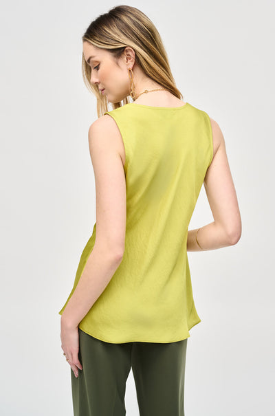 Joseph Ribkoff - Satin Straight Sleeveless Top