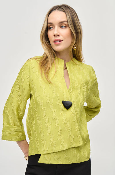 Joseph Ribkoff - Woven Jacquard Swing Jacket