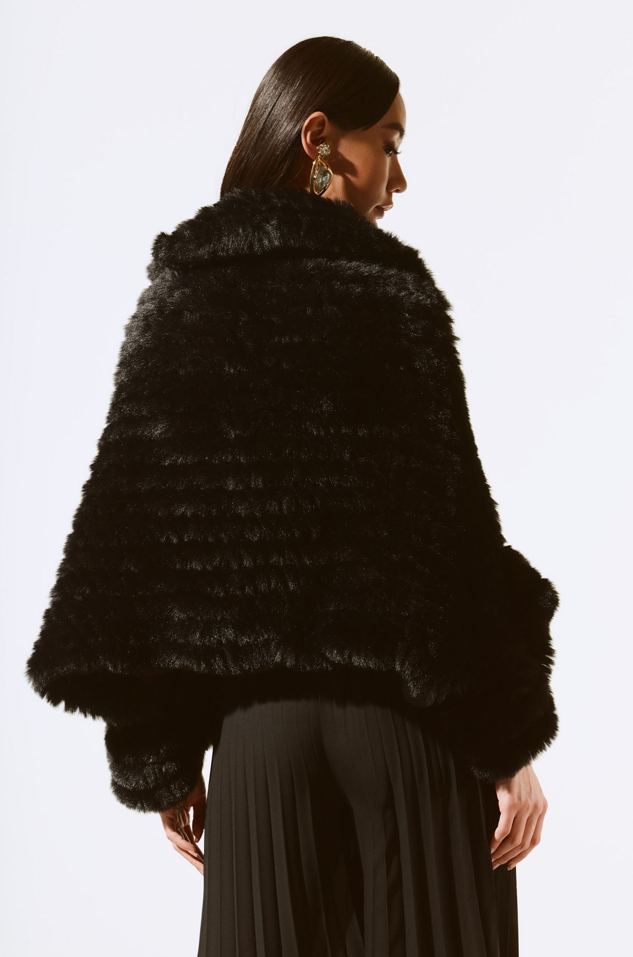 Joseph Ribkoff - Faux Fur Cover-Up