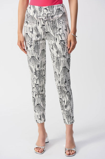 Joseph Ribkoff - Millennium Conversational Print Slim Fit Pants