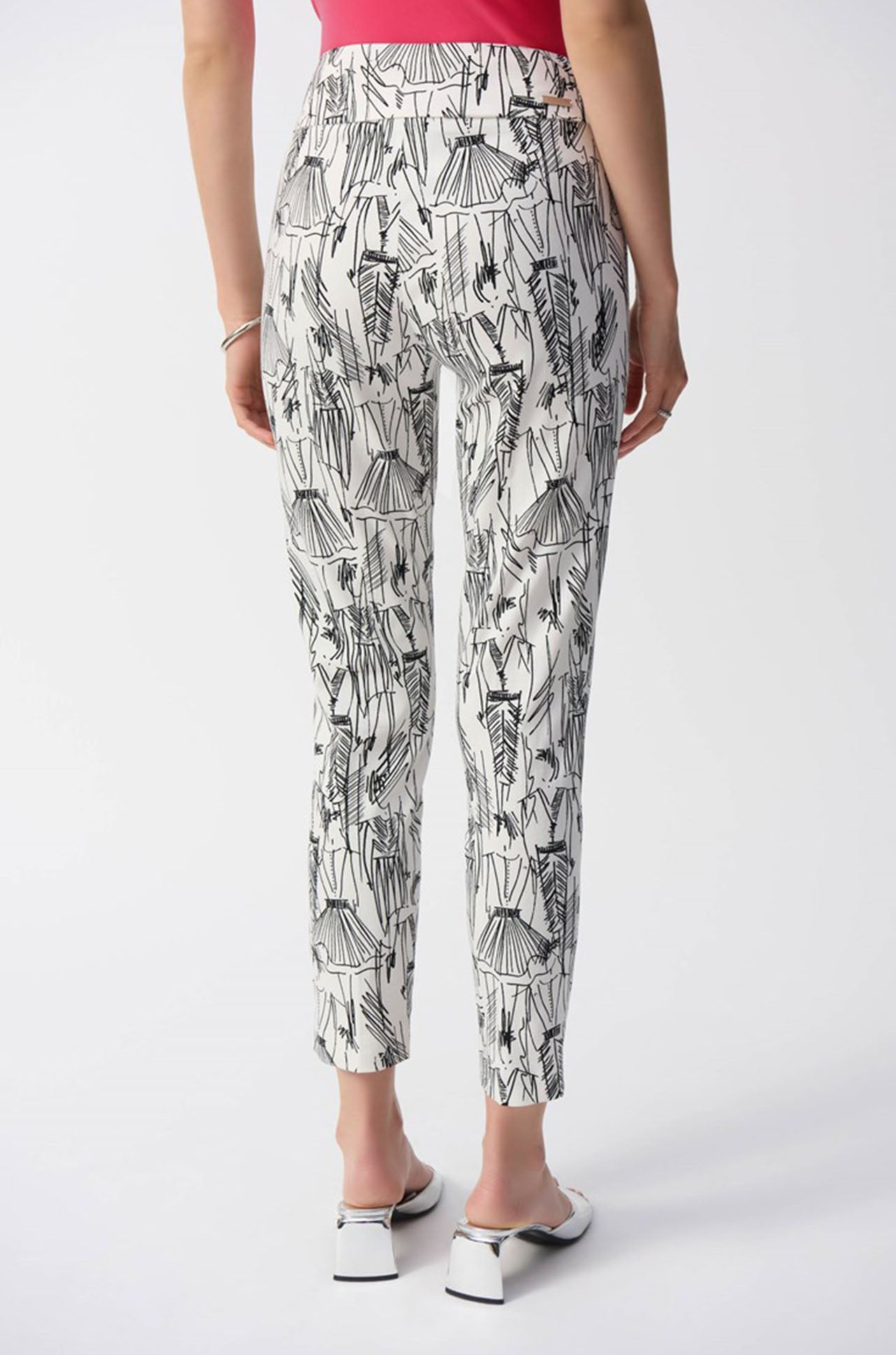 Joseph Ribkoff - Millennium Conversational Print Slim Fit Pants