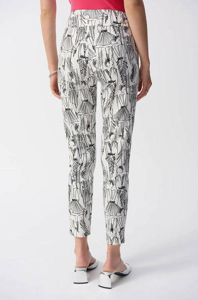 Joseph Ribkoff - Millennium Conversational Print Slim Fit Pants