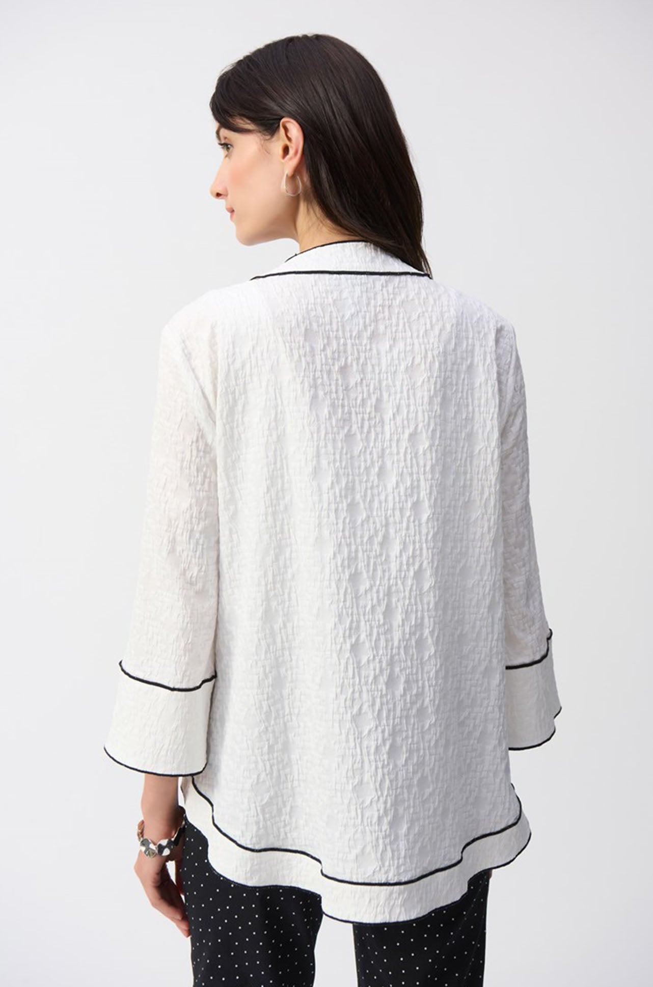 Joseph Ribkoff - Jacquard Woven Swing Jacket