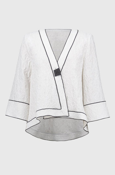 Joseph Ribkoff - Jacquard Woven Swing Jacket