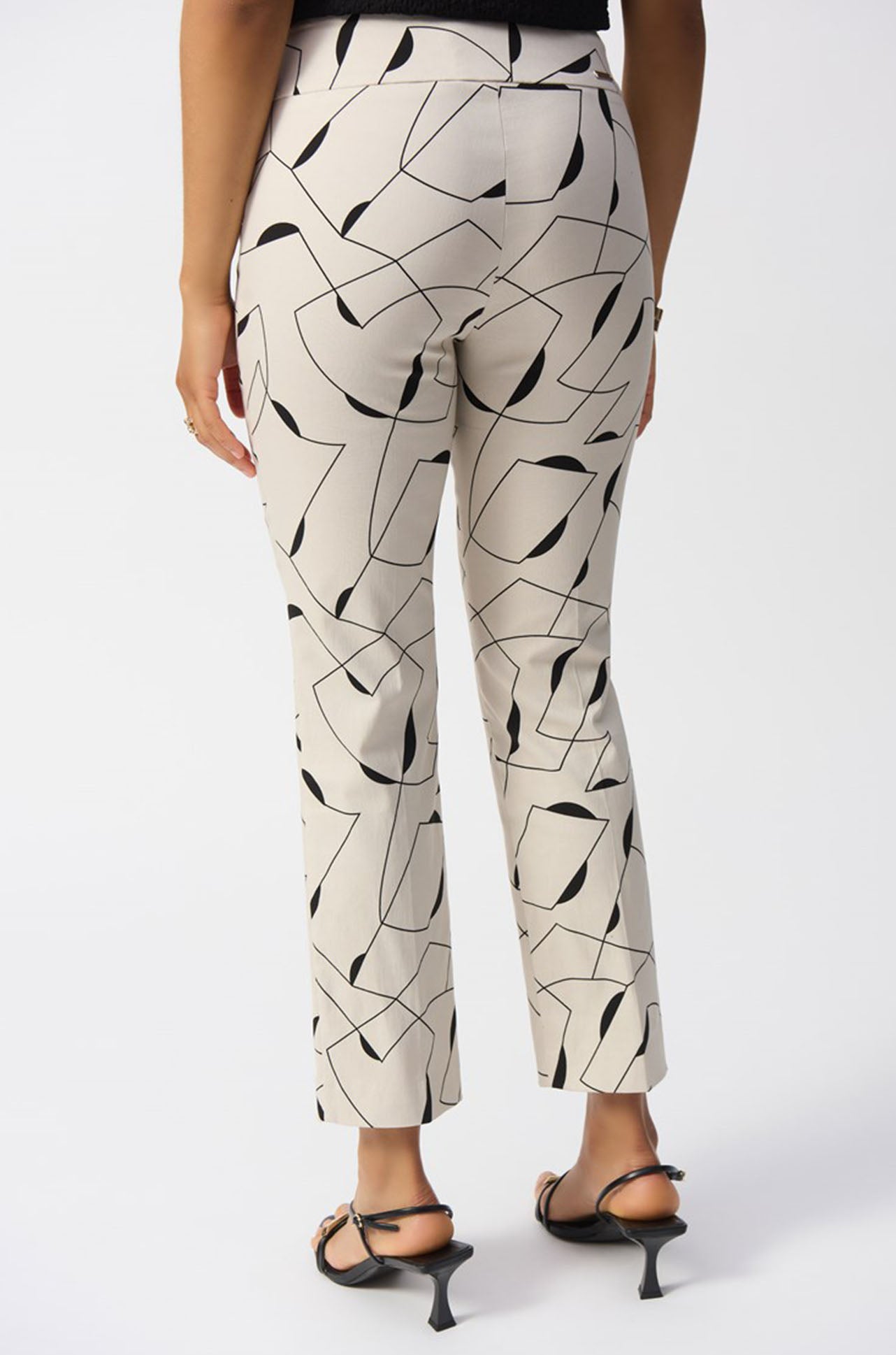 Joseph Ribkoff - Millennium Geometric Print Straight Pants