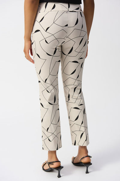 Joseph Ribkoff - Millennium Geometric Print Straight Pants