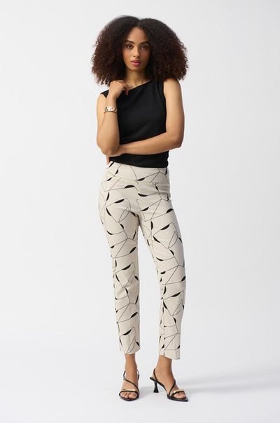 Joseph Ribkoff - Millennium Geometric Print Straight Pants