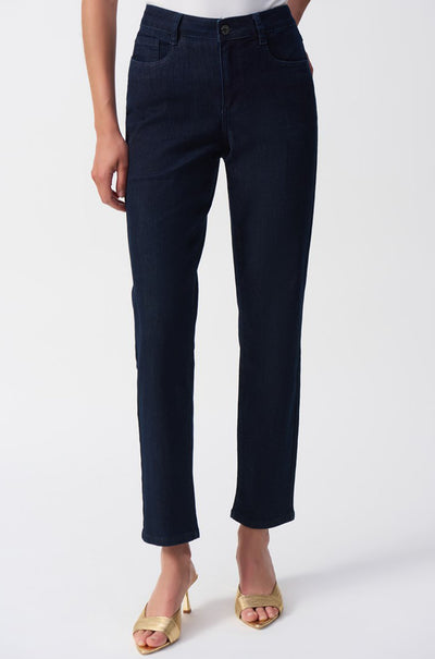 Joseph Ribkoff - Gia Classic Slim Fit Stretch Jeans in Dark Blue