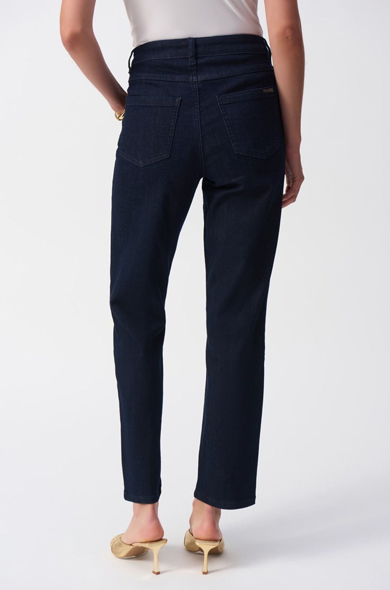Joseph Ribkoff - Gia Classic Slim Fit Stretch Jeans in Dark Blue