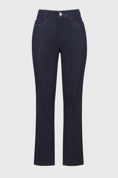Joseph Ribkoff - Gia Classic Slim Fit Stretch Jeans in Dark Blue