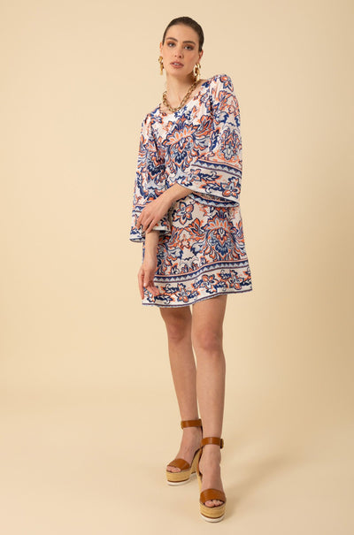 Hale Bob - Flora Boat Neck Dress