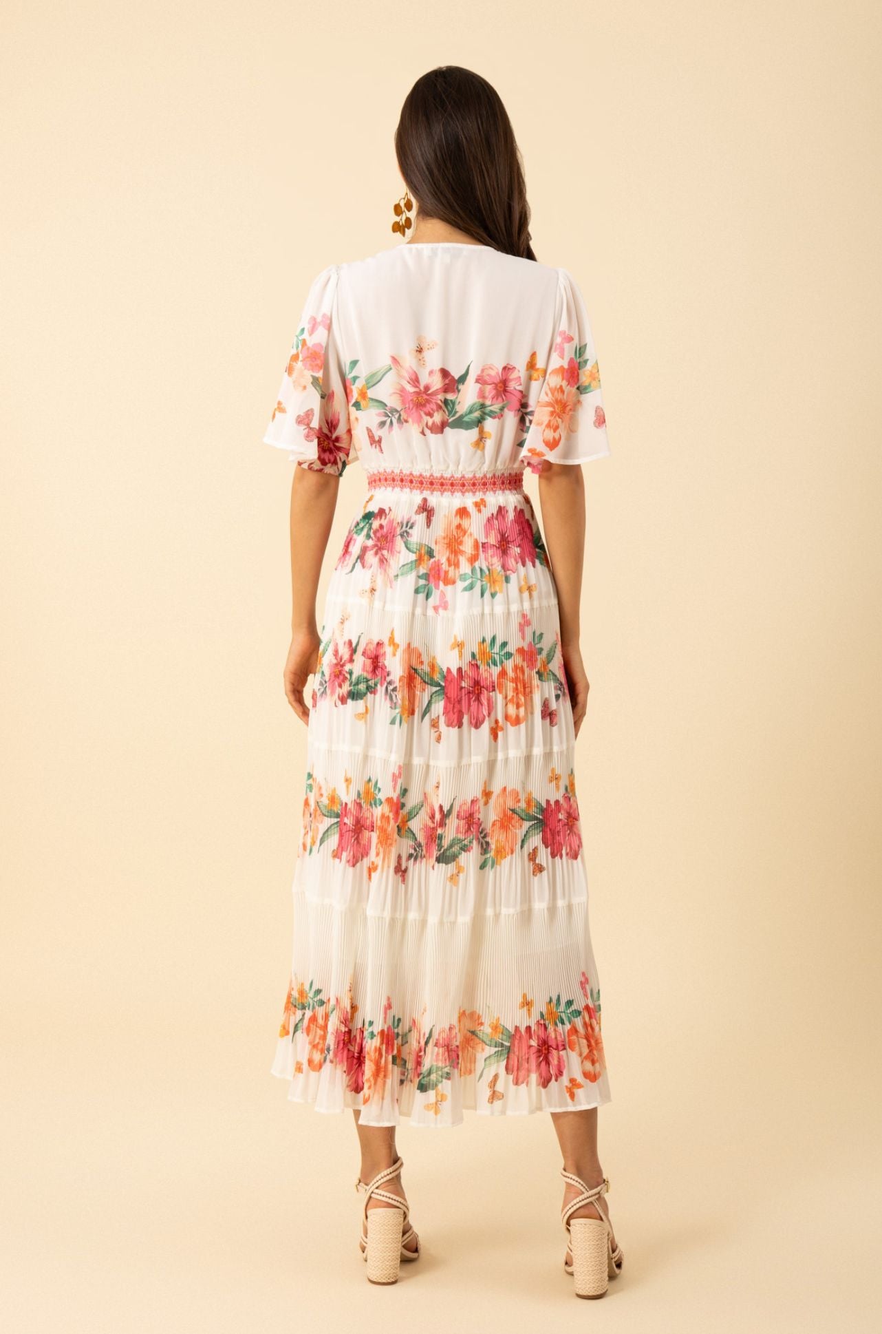 Hale Bob - Angie V-Neck Tiered Dress