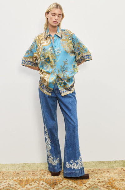 Alèmais - Cassie Silk Shirt