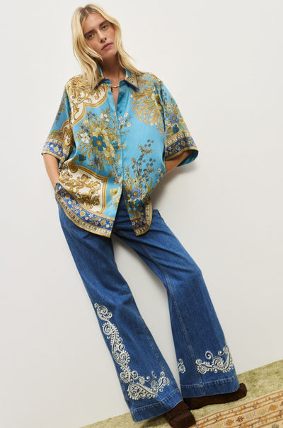 Alèmais - Cassie Silk Shirt