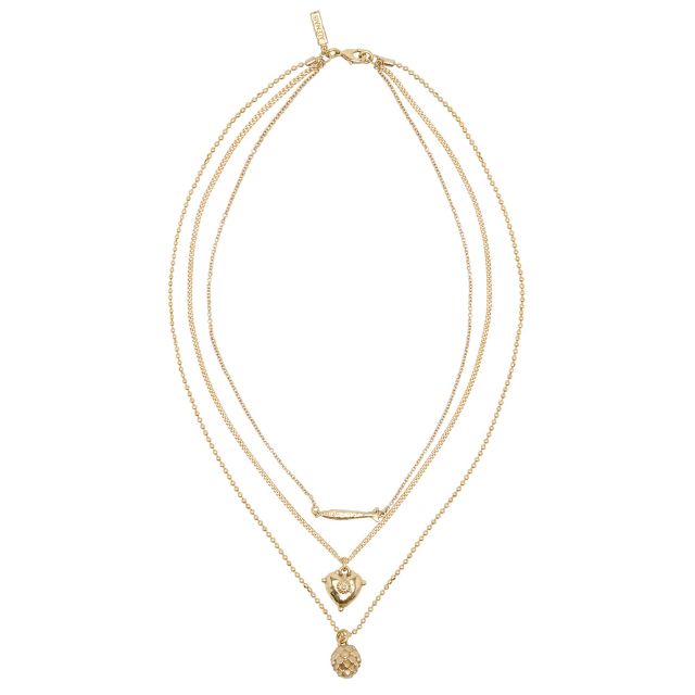 Alèmais - Tesori Multi Chain Charm Necklace