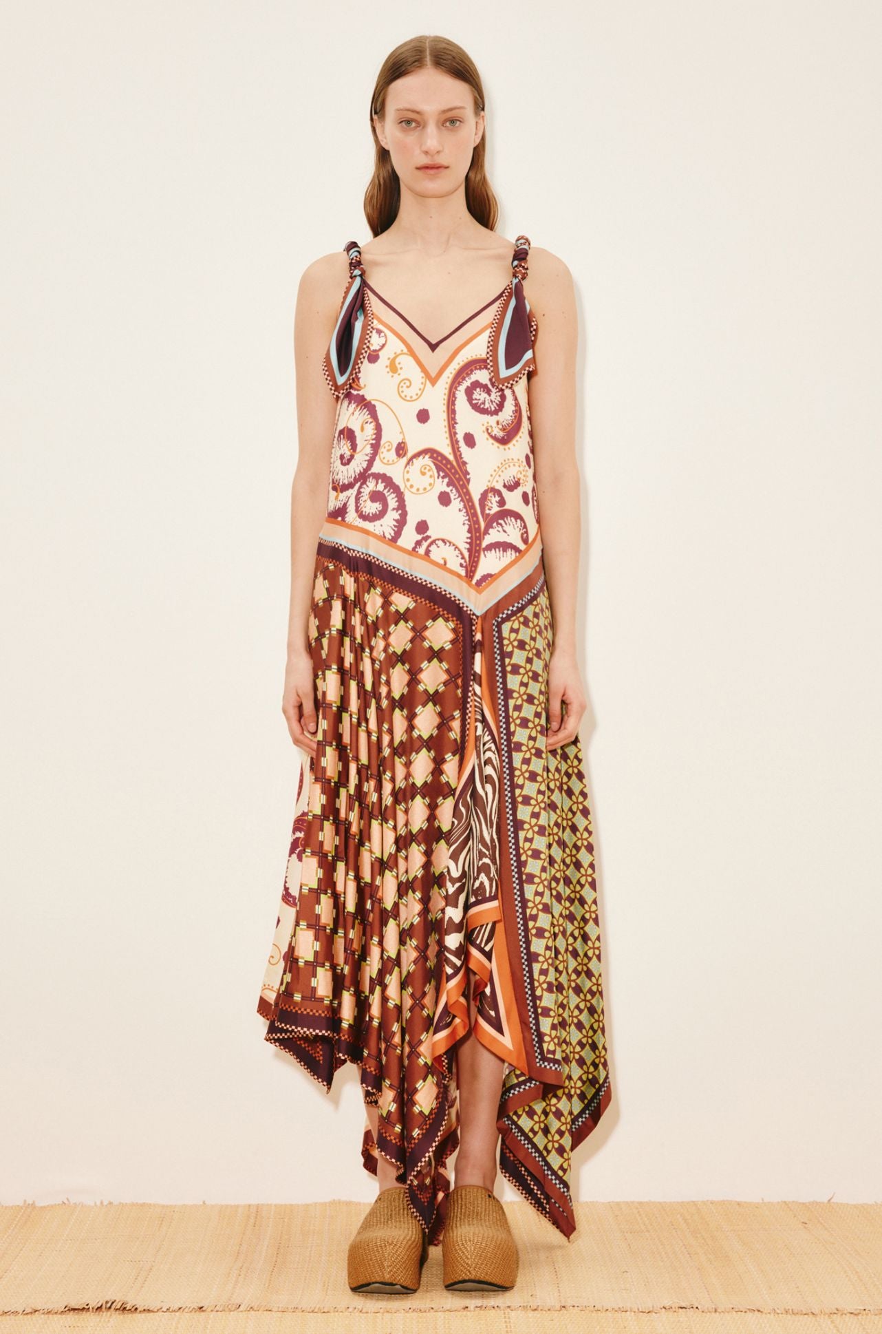 Alèmais - Wilson Silk Midi Dress