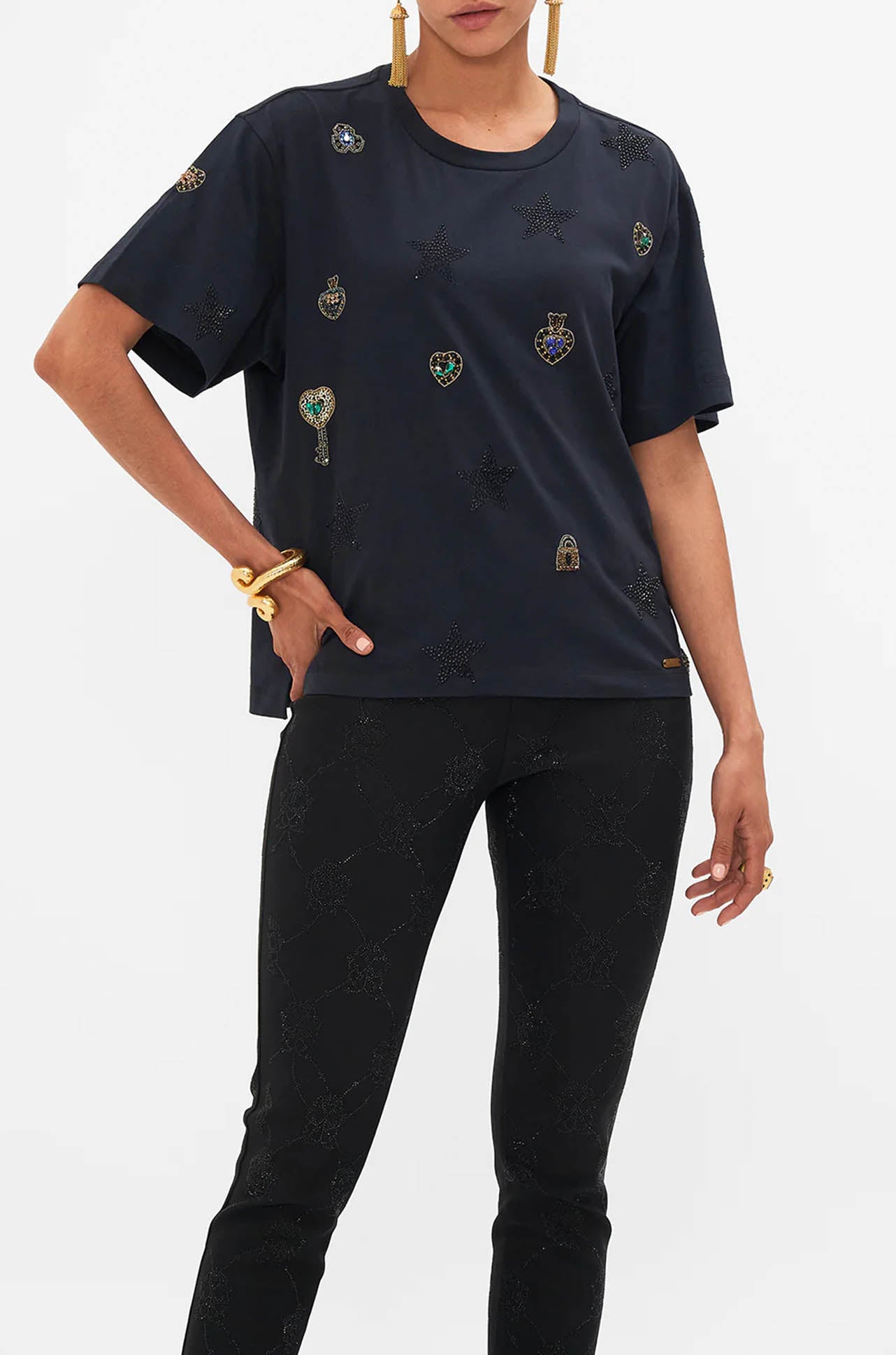 Camilla - Amsterglam Embellished Classic Tee