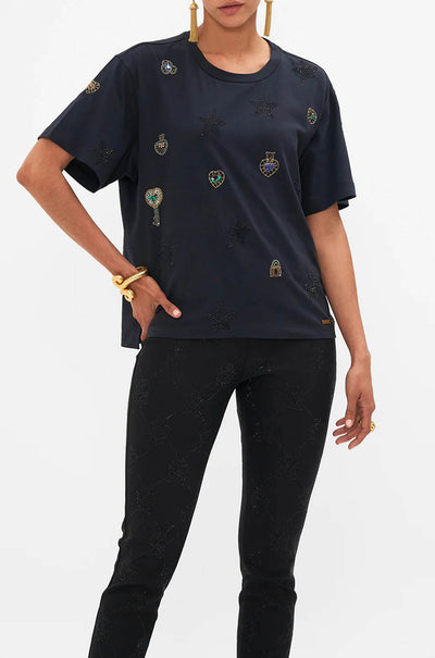 Camilla - Amsterglam Embellished Classic Tee