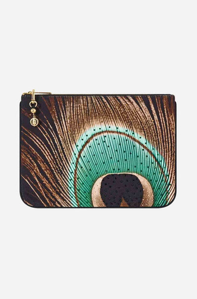 Camilla - A Wink To The Wild Small Canvas Clutch