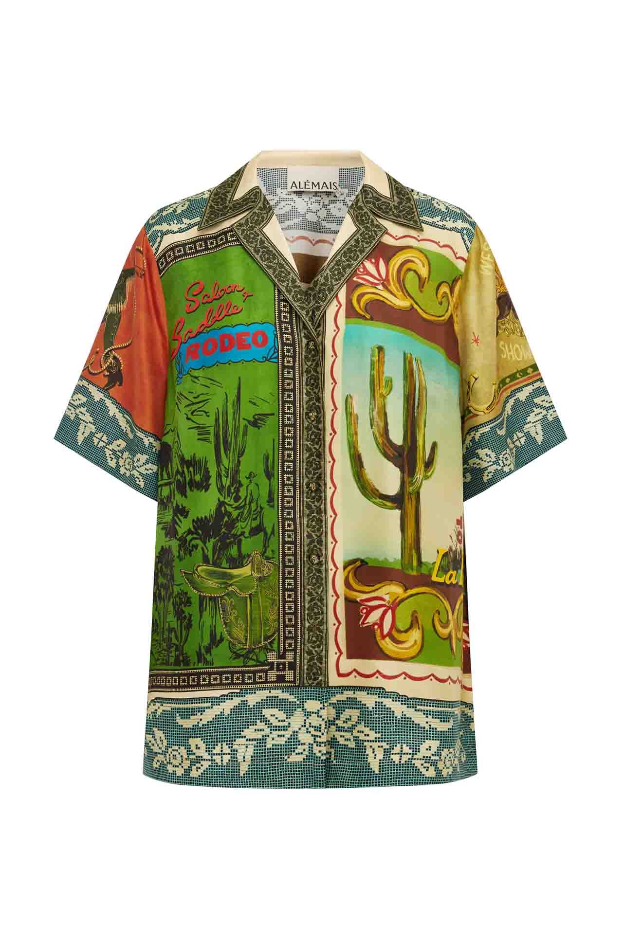 Alèmais - Ace Silk Shirt