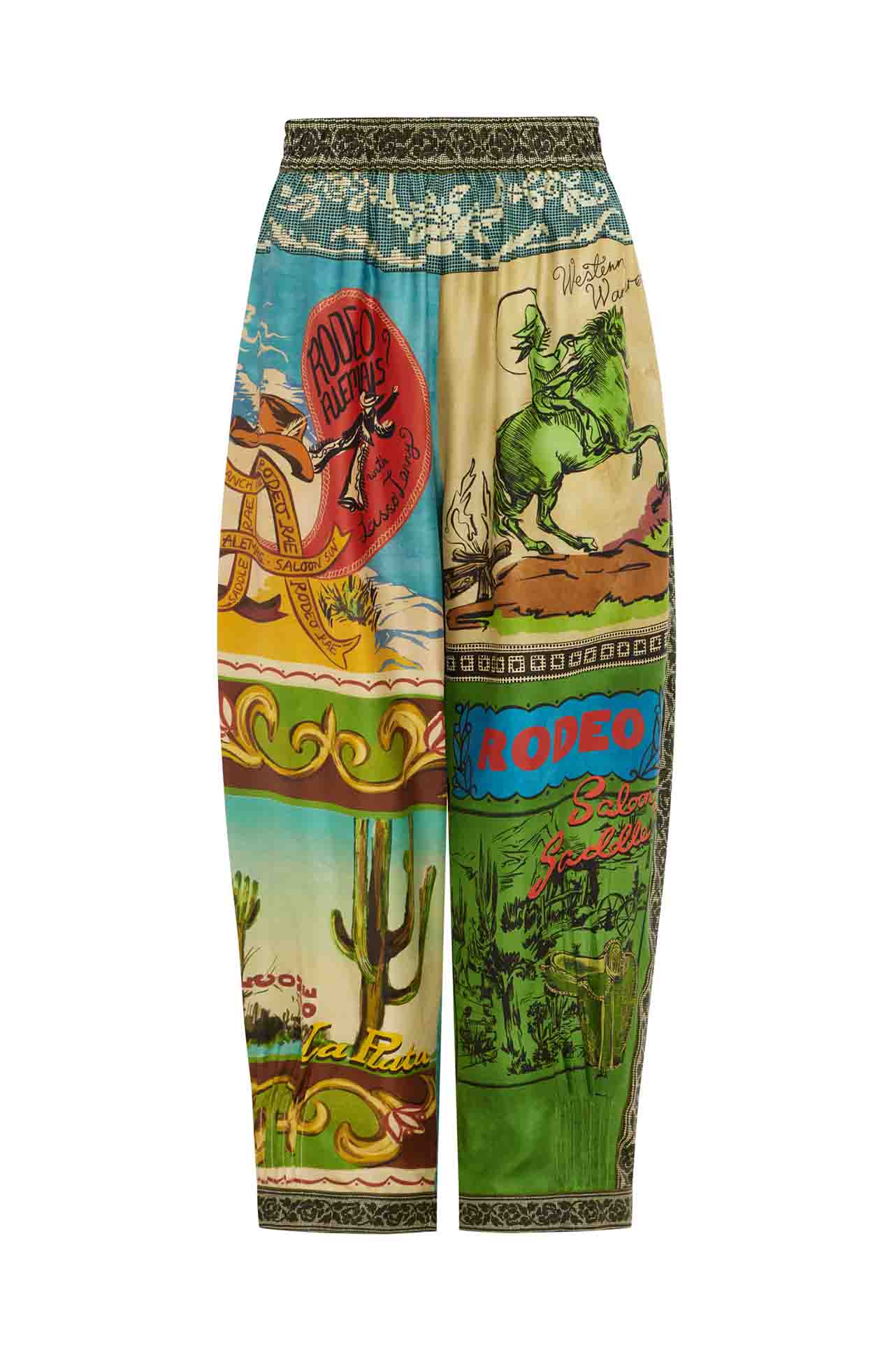 Alèmais - Ace Tapered Silk Pant