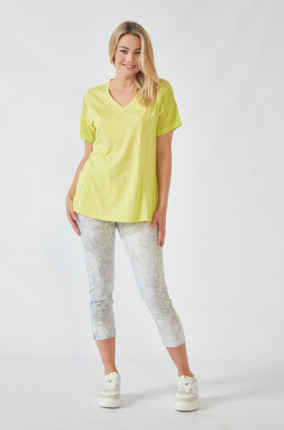 Verge - Acrobat Bay Desiree Pant in Pumice Print