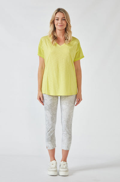 Verge - Acrobat Bay Desiree Pant in Pumice Print