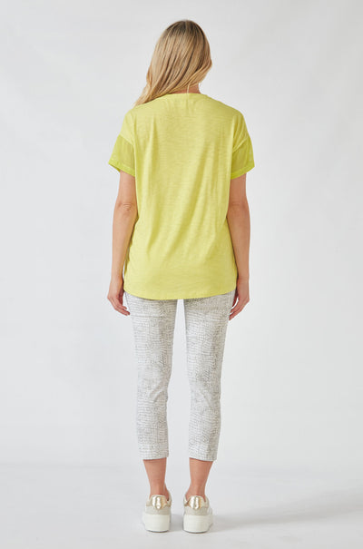 Verge - Acrobat Bay Desiree Pant in Pumice Print
