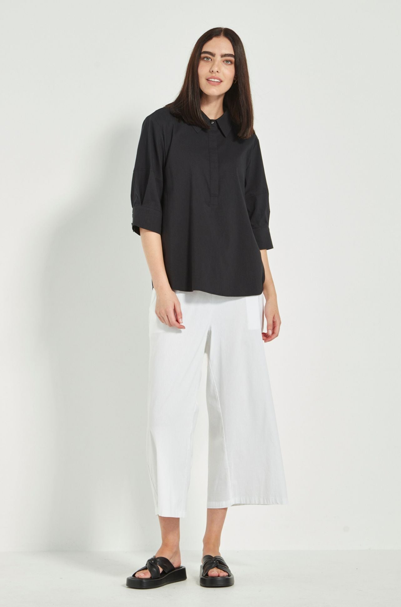 Verge - Acrobat Nori Top in Black