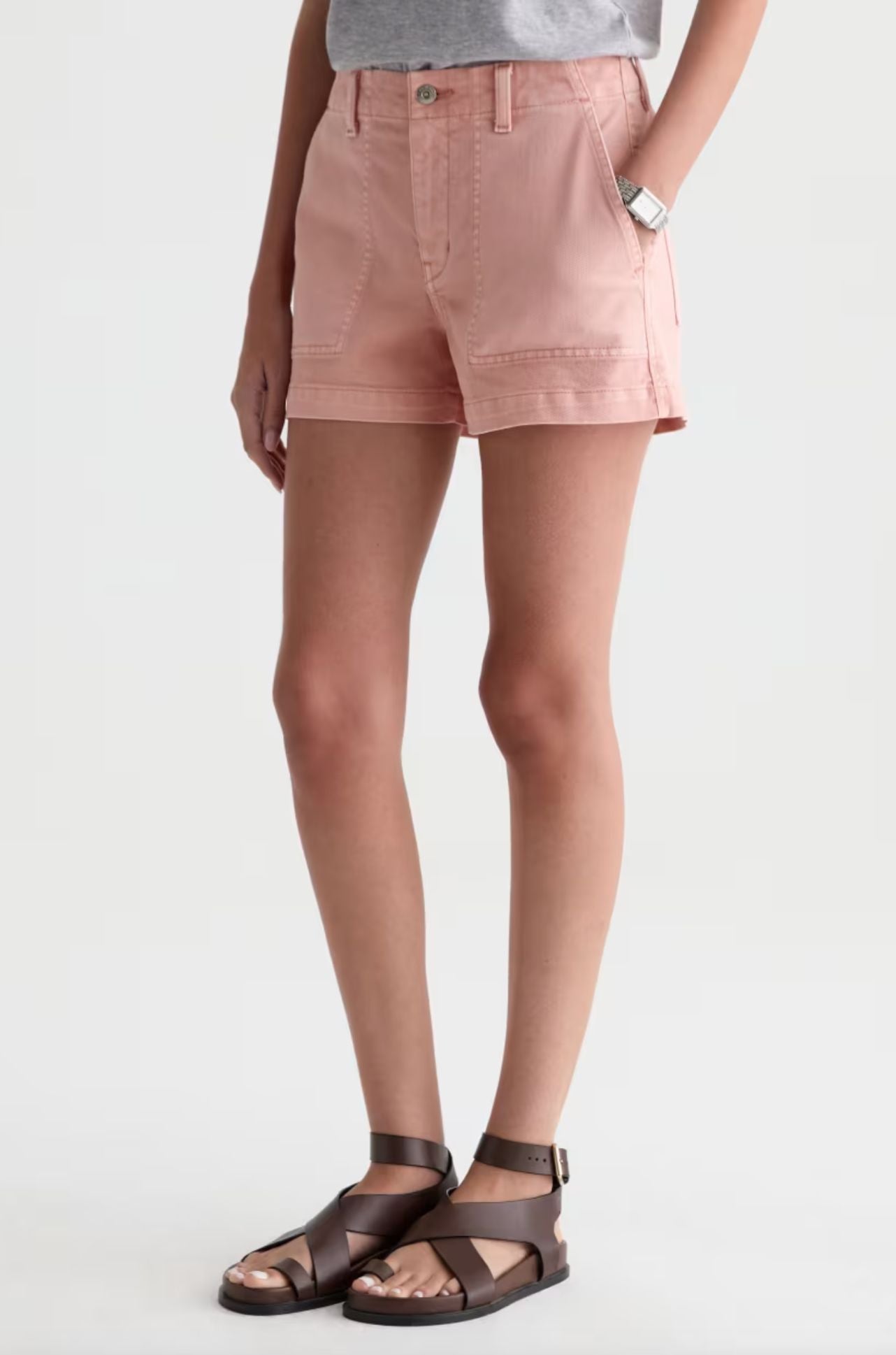 AG Jeans - Analeigh Short in Sulfur Sparkling Rose