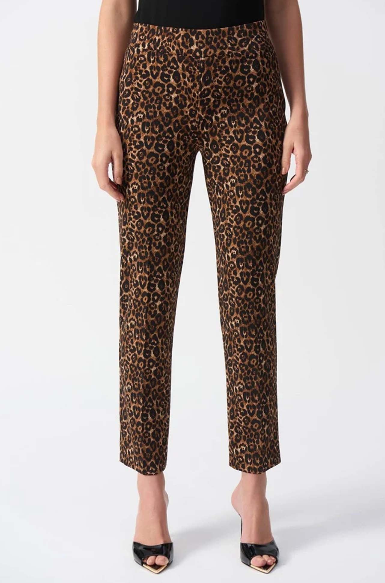 Joseph Ribkoff - Silky Knit Animal Print Pull-On Pants