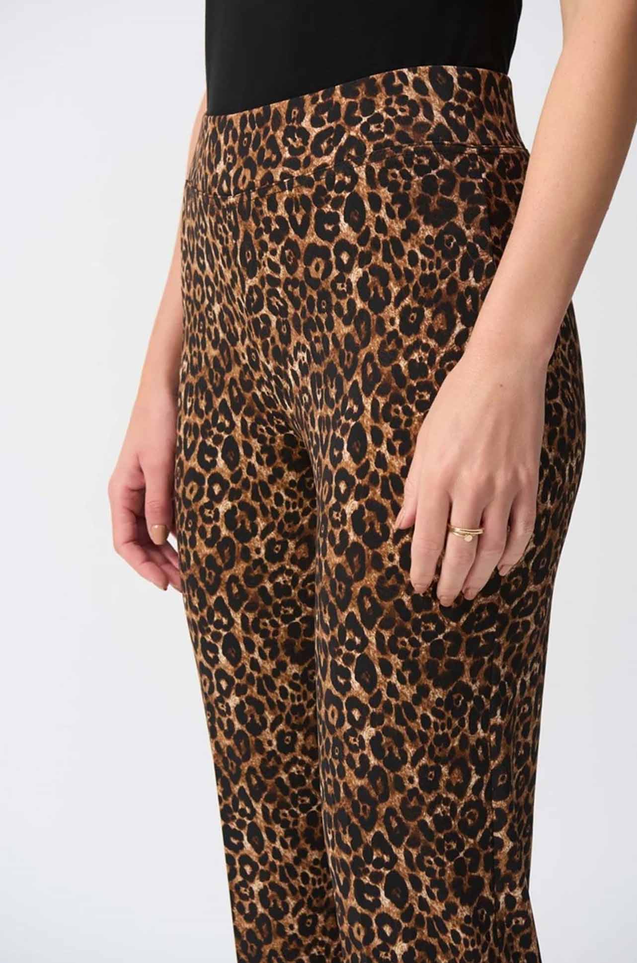 Joseph Ribkoff - Silky Knit Animal Print Pull-On Pants