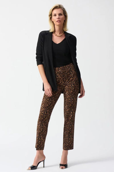 Joseph Ribkoff - Silky Knit Animal Print Pull-On Pants