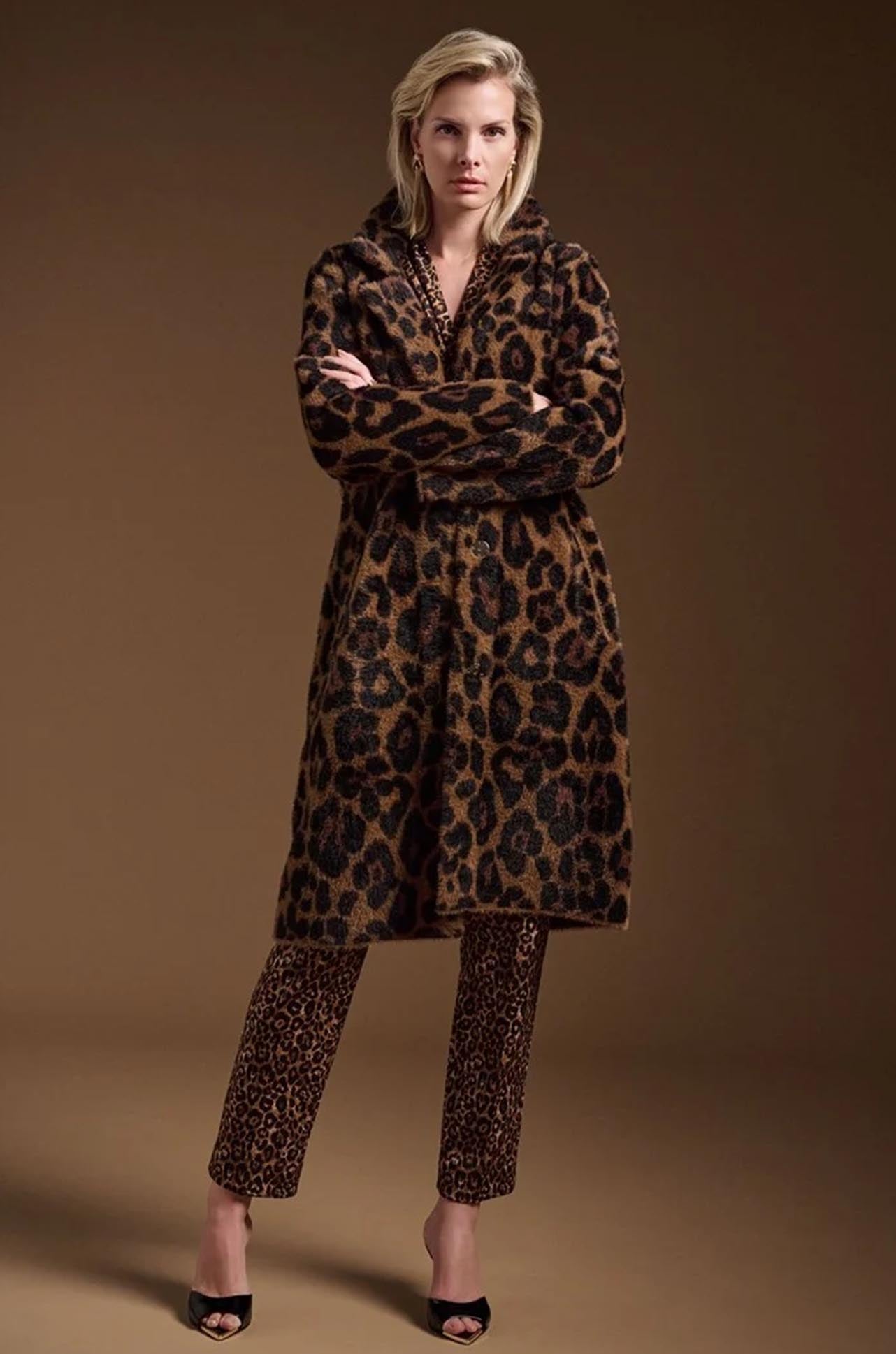 Joseph Ribkoff - Silky Knit Animal Print Pull-On Pants
