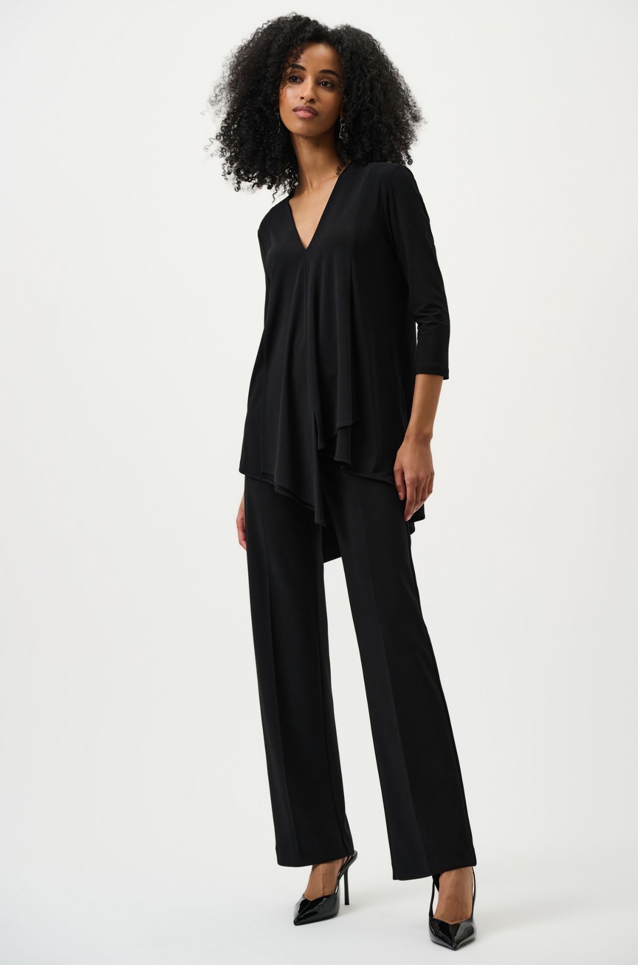 Joseph Ribkoff - Asymmetric Tunic