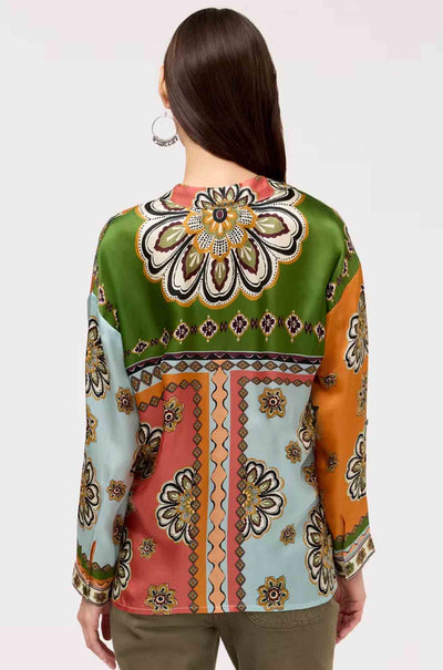 Johnny Was - The Audrey Button Up Shirt w/ Hidden Placket