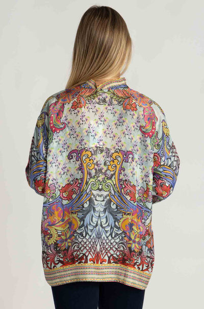 Johnny Was - Audrey Oversized Blouse in Akai