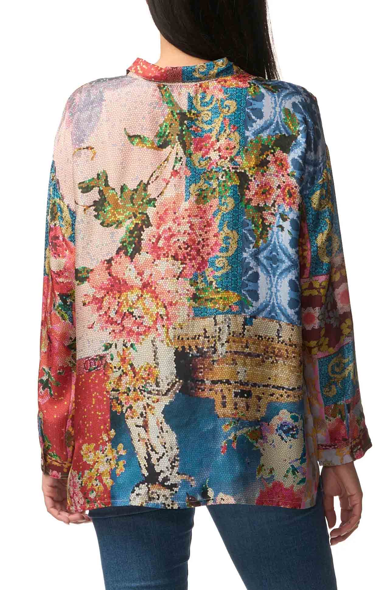 Johnny Was - The Audrey Oversized Blouse in Shabi