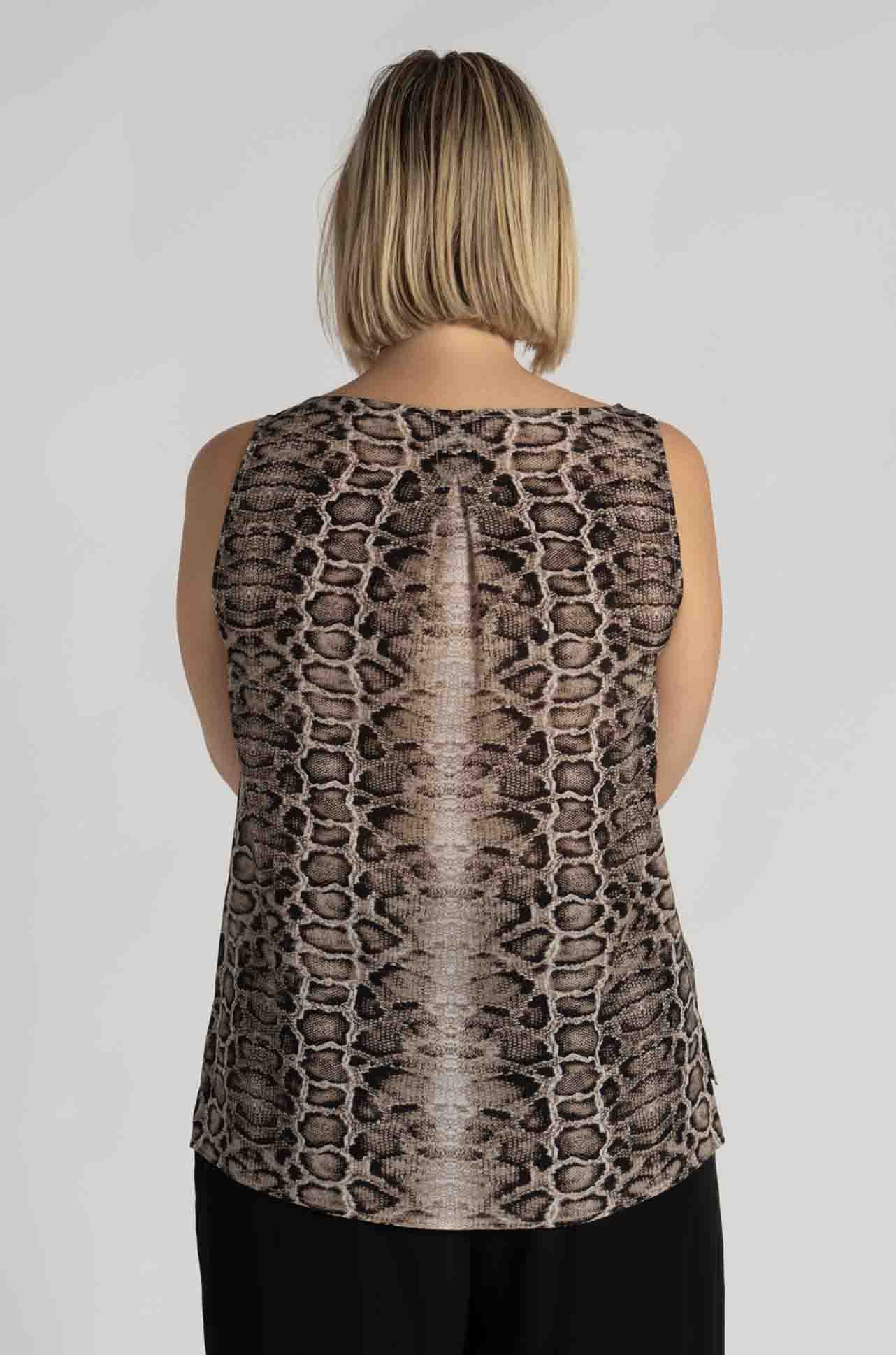 Mela Purdie - Audrey Slip in Safari Python