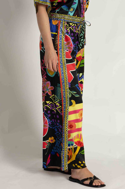 Johnny Was - Axelle Wide Leg Pant in Jenny