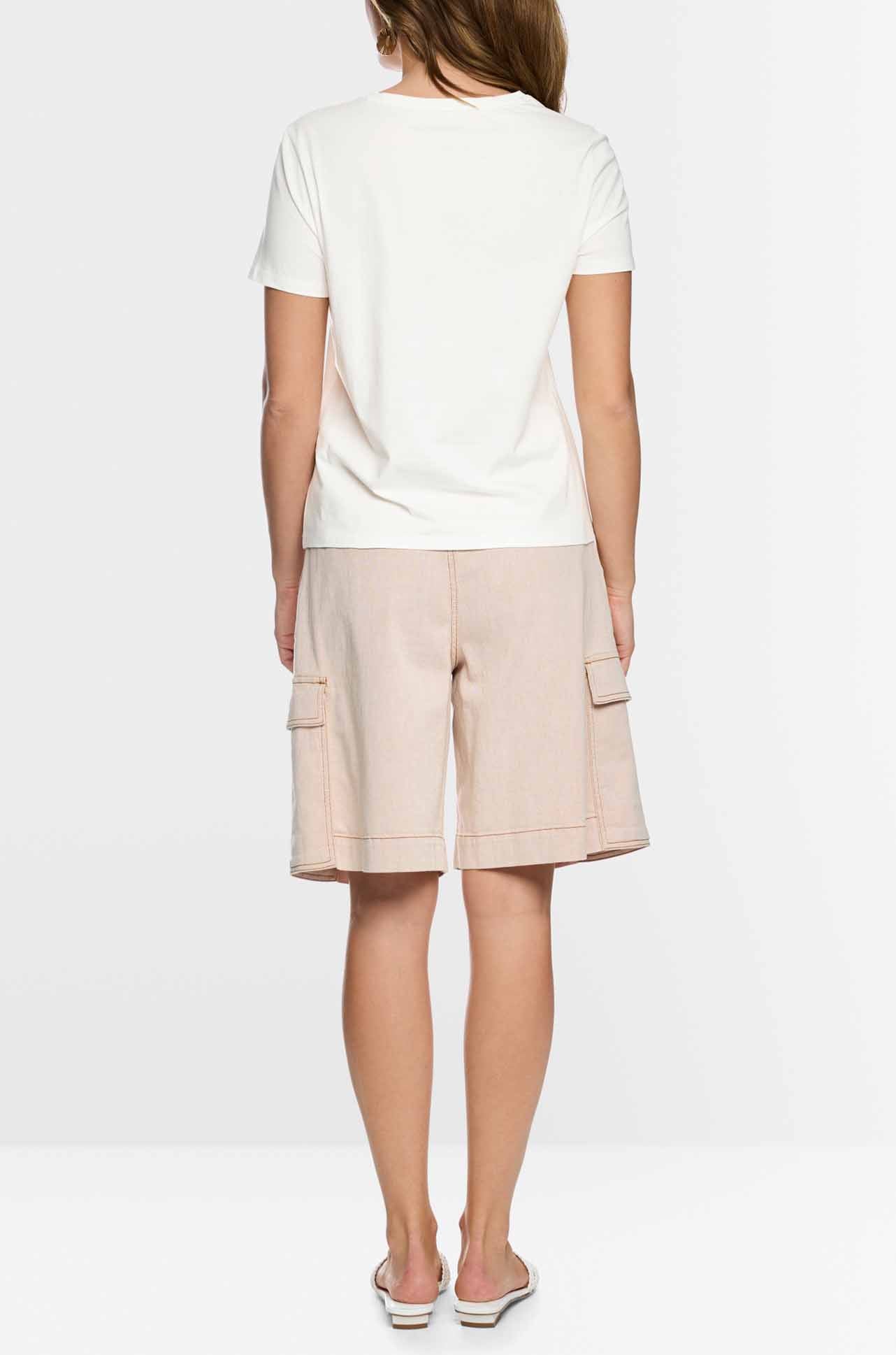 Marc Cain - Blazing Sun Cotton Shirt w/ Jellyfish Motif