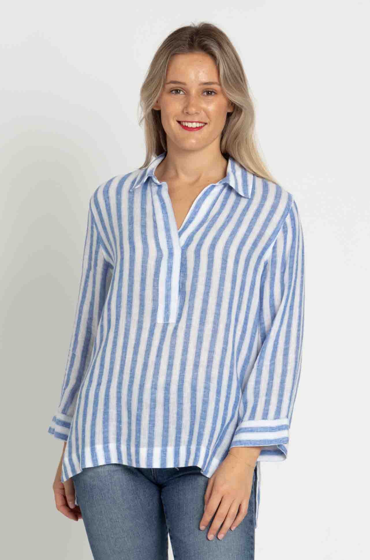 Rails - Banks Shirt in Casablanca Stripe