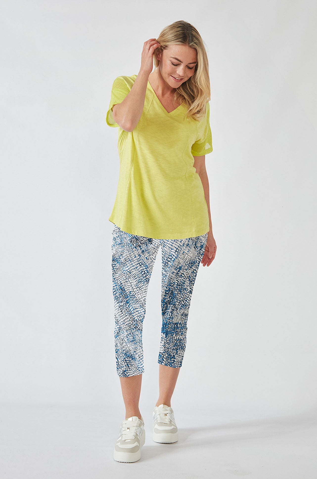 Verge - Acrobat Bay Desiree Pant in Ink Print