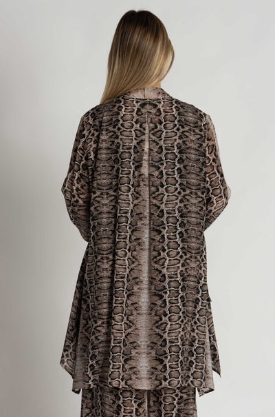 Mela Purdie - Bedouin Duster in Safari Python